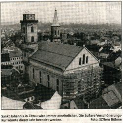 Fassadengeruest Zittau 1993